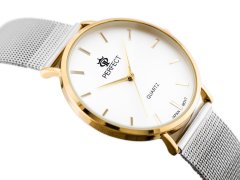 PERFECT WATCHES Ženska ura B7304 Antiallergic (zp852b) srebrna/zlata