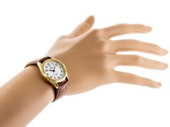 PERFECT WATCHES Ženska ura 010 (zp969h) z dolgim paščkom