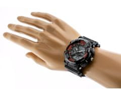 PERFECT WATCHES Moška ura Shock (zp219d) črna/rdeča