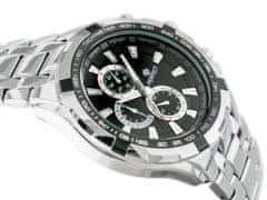 PERFECT WATCHES Moška ura - Milton - srebrna/črna (zp112c)
