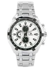 PERFECT WATCHES Moška ura - Milton - srebrna (zp112f)