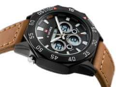 NaviForce Moška ura Lancer Dual Time (zn008b)