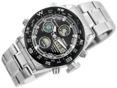 PERFECT WATCHES Moška ura Zeus - A890 (zp257a) - srebrna