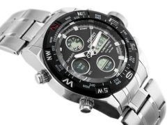PERFECT WATCHES Moška ura Zeus - A890 (zp257a) - srebrna