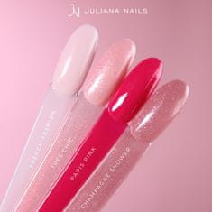Juliana Nails Gel Lak Très Chic roza bleščeča No.838 6ml