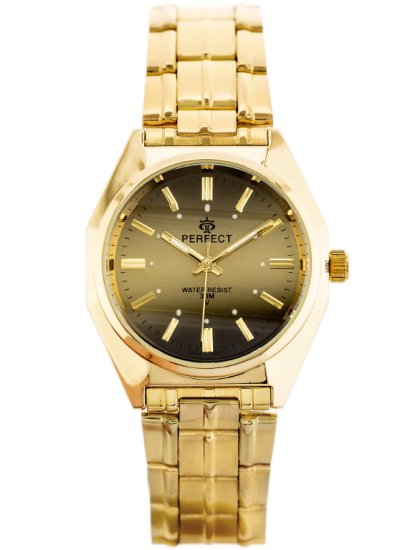 PERFECT WATCHES Moška ura P186 - Midas - zlata (Zp101b)