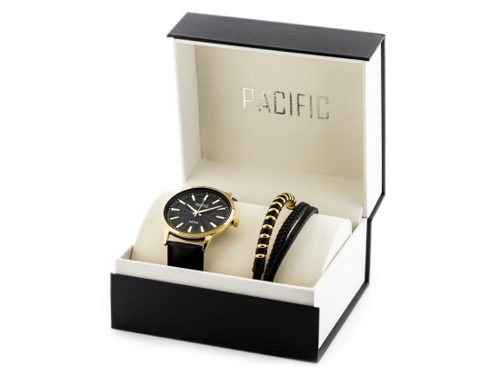 Pacific Moška ura X0087-09 - darilni set (zy093b)