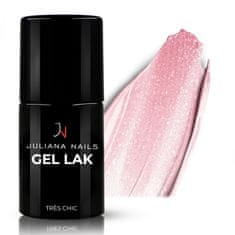 Juliana Nails Gel Lak Très Chic roza bleščeča No.838 6ml