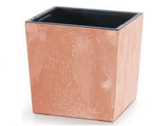 Prosperplast Prevleka za cvetlični lonec URBI SQUARE LOW BETON 2v1 plastika 30x30x29cm