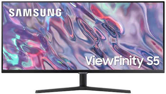 Samsung ViewFinity S5 S34C500GAU monitor, 34, VA, 21:9, 2xHDMI, DP (LS34C500GAUXEN)