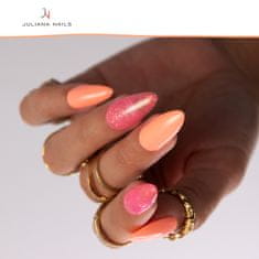 Juliana Nails Gel Lak Time To Glow roza z bleščicami No.878 6ml