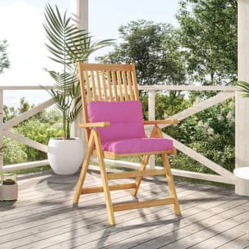 Vidaxl vidaXL Blazina iz palet, roza, 50x40x12 cm, blago