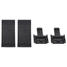 Vidaxl Zagozde za kolesa 2 kosa 25x10x11,5 cm plastika