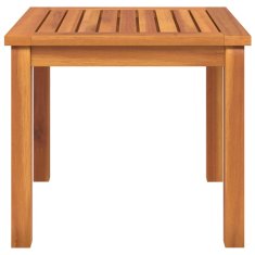 Vidaxl Klubska mizica 40x40x36 cm trden akacijev les