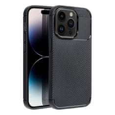 OEM CARBON PREMIUM etui za IPHONE 16e (SE 4 2025) črn