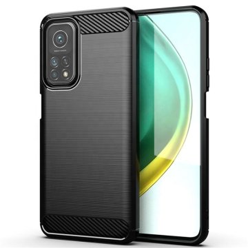 OEM CARBON etui za XIAOMI Mi 11 Lite 5G / Mi 11 Lite LTE (4G) / Mi 11 Lite NE črn