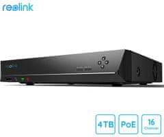 Reolink RLN16-410 snemalna enota, 4TB, do 16 kamer, do 12TB, 24/7, PoE