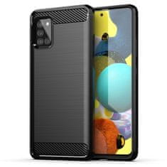 OEM CARBON etui za SAMSUNG A51 5G črn