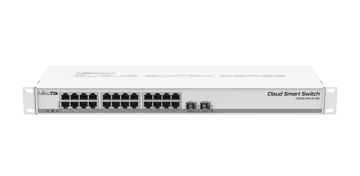 Mikrotik Mikrotik CSS326-24G-2S+RM upravljani omrežni stikalo Gigabit Ethernet PoE 24 portov, 1U, belo