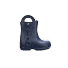 Crocs Dežni škornji mornarsko modra 32 EU Handle Rain Boot Kids