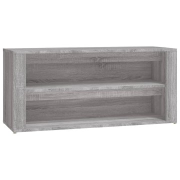 Vidaxl Regal za čevlje 100x35x45 cm inženirski les