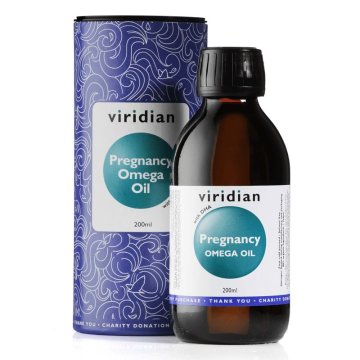 VIRIDIAN nutrition Viridian Pregnancy Omega Oil (Mešanica olj za nosečnice z omega 3, 6 in 9), 200 ml
