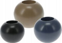 Koopman Dekorativni porcelanasti držalo za čajne svečke 10 x 10 cm