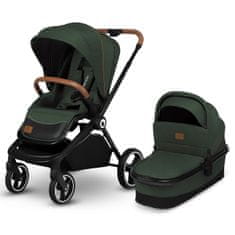 Lionelo MIKA 2IN1 kombinirani otroški voziček, zelen