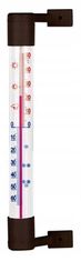 shumee Bioterm Samolepilni zunanji termometer rjave barve 18,1 cm