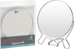 shumee Dvostransko okroglo stoječe ogledalo 14 cm