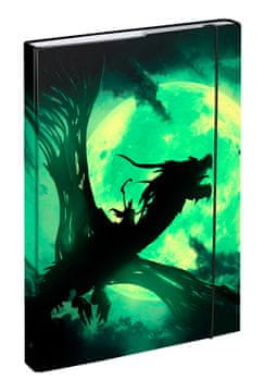 BAAGL mape za šolske zvezke A4 Dragon