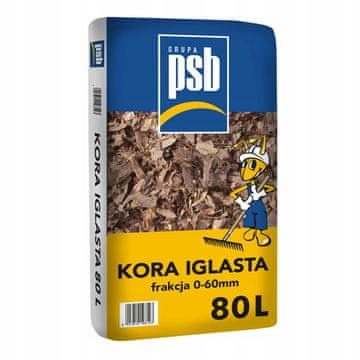 shumee Iglavčevo lubje borovega vrta 80L 0-60mm PSB