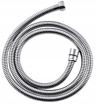 shumee Lugo kromirana gumijasta kovinska cev za tuš 150 cm