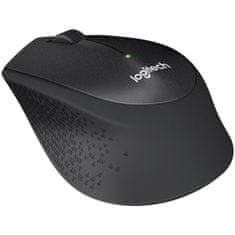 Logitech B330 Silent Plus miška, brezžična, črna (910-004913)