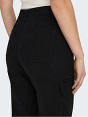 Jacqueline de Yong Ženske hlače JDYABBY 15300808 Black (Velikost L)