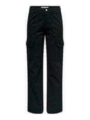 Jacqueline de Yong Ženske hlače JDYABBY 15300808 Black (Velikost M)
