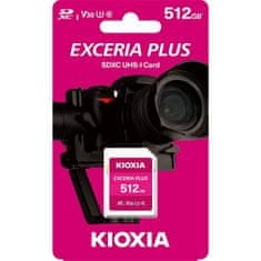NEW Spominska Kartica Micro SD z Adapterjem Kioxia PLUS UHS-I C10 R98 512 GB