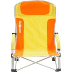 Brunner Bula zložljiv stol za na plažo, oranžno-rumen