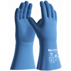 ATG Gloves Dolge lateks rokavice ATG MaxiChem Cut modre 35 cm, 10