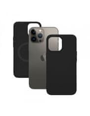 Ksix Ovitek iPhone 14 Plus, magnetni obroč, Magsafe, protizdrsna, črna