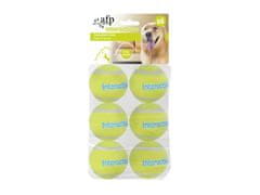 BOT Žogice za tenis za pse - 6,5 cm (6 kosov)