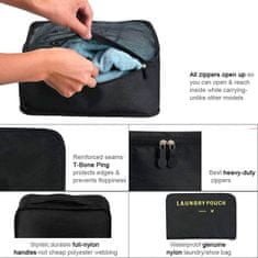 Potovalne torbe za organizacijo v kovčku in nahrbtniku (6 kosov), PackingBags