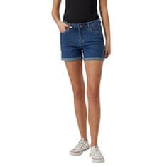 Vero Moda Ženske kratke hlače VMLUNA Slim Fit 10279489 Medium Blue Denim (Velikost M)