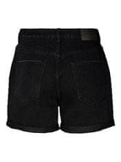 Vero Moda Ženske kratke hlače VMZURI Loose Fit 10279493 Black (Velikost M)