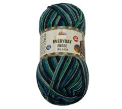 Himalaya EVERYDAY EKOSE - 200g / 330 m - siva, modra, zelena