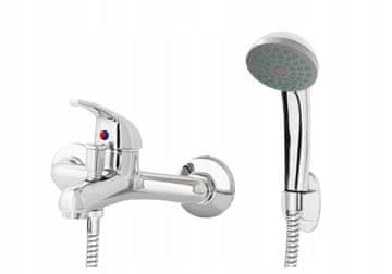 shumee Asti krom stenska armatura za kad s prho