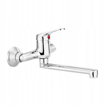 shumee Krom stenska premična armatura za umivalnik Lobo