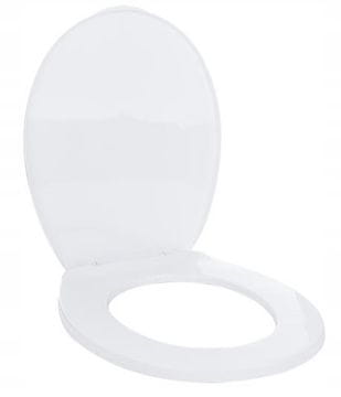 BISK Univerzalni beli WC sedež Formic