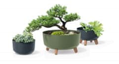 nabbi Plastični sadilnik na nogah DGRL240L 23,5 cm - bel