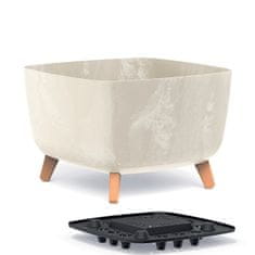 nabbi Plastični sadilnik na nogah DGQL400E 39 cm - krem